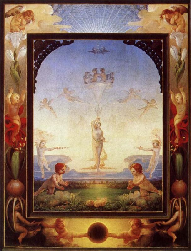 Philipp Otto Runge Morning oil painting image